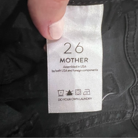 Mother Denim the Looker Ankle Fray guilty as Sin - Picture 9 of 10